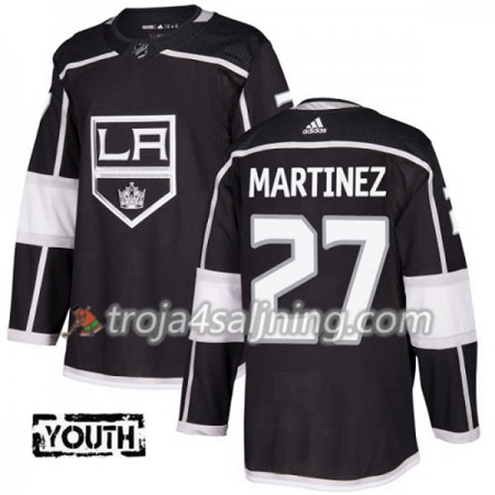 Los Angeles Kings tröja Alec Martinez 27 Adidas 2017-2018 Svart Authentic - NHL Tröjor Herr